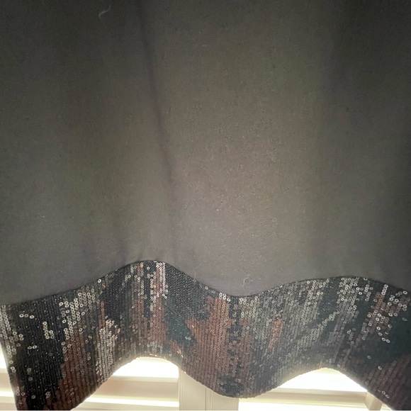 Vince Camuto Black Dress with Sequin Detail - Picture 2 of 8